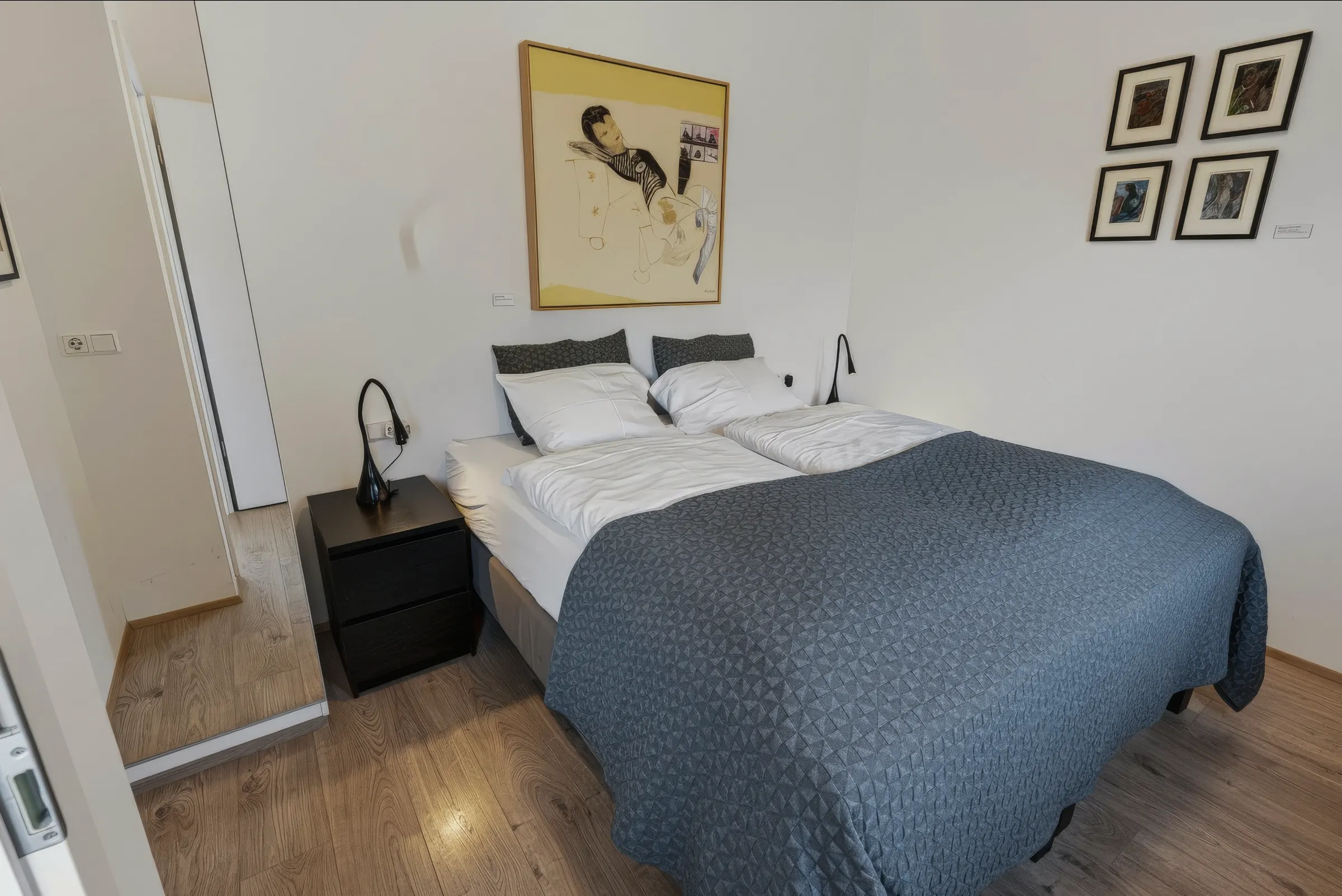 Bedroom, The Cosy Studio