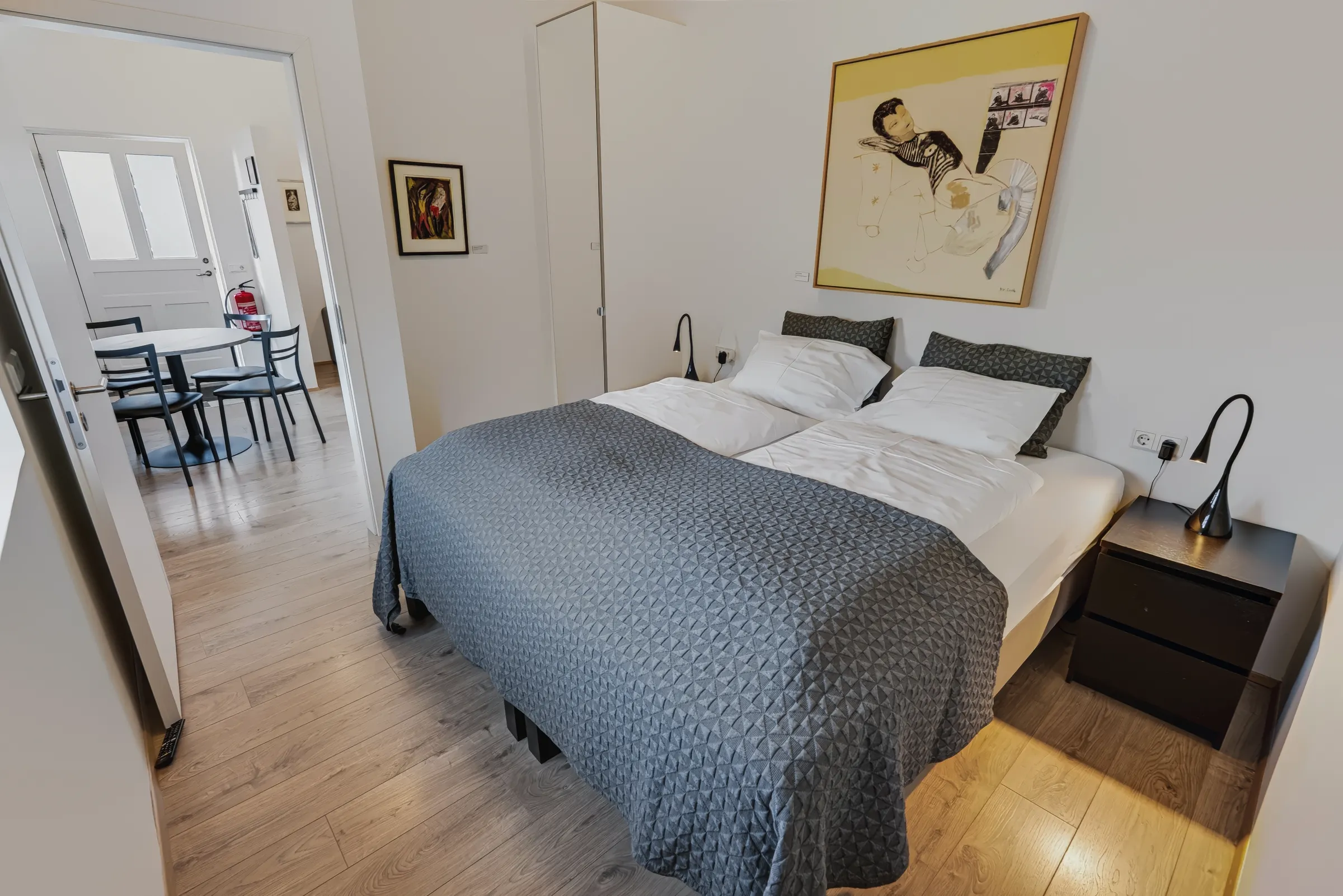 Bedroom, The Cosy Studio
